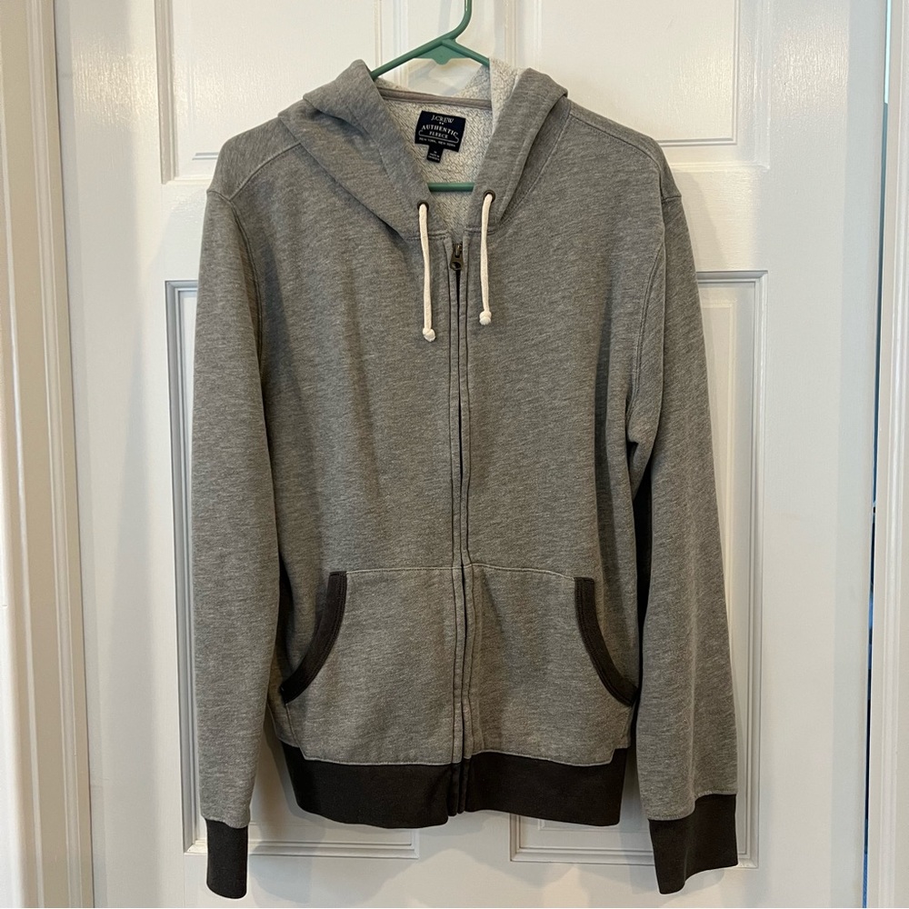 J. Crew Factory Gray Hoodie Sweatshirt